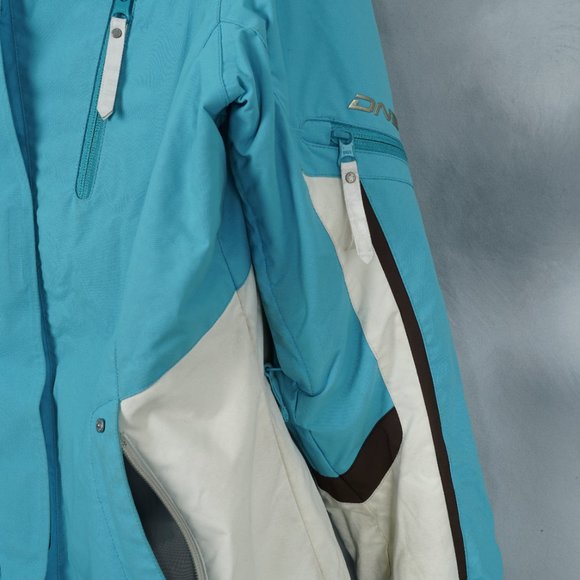 Descente Couture Blue and White Ski & Snow Jacket - Picture 11 of 16